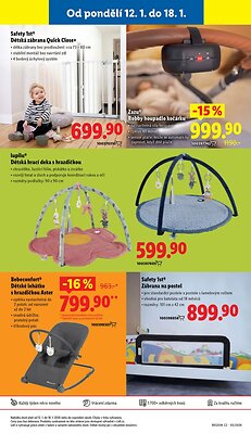 akční leták Lidl 15.1.2026-18.1.2026