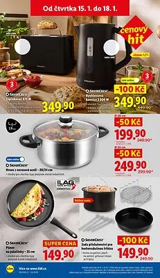 akční leták Lidl 15.1.2026-18.1.2026