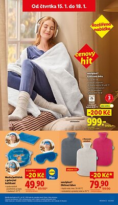 akční leták Lidl 15.1.2026-18.1.2026