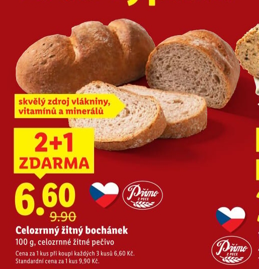 Bochánek celozrnný