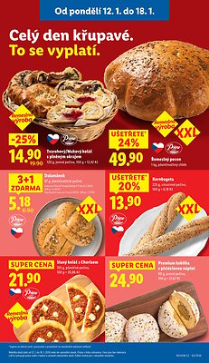 akční leták Lidl 12.1.2026-14.1.2026