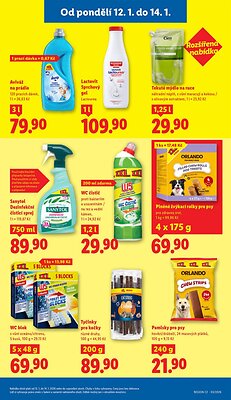 akční leták Lidl 12.1.2026-14.1.2026