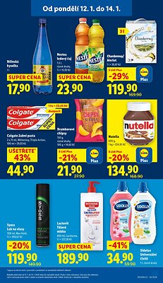 akční leták Lidl 12.1.2026-14.1.2026