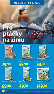 akční leták Lidl 12.1.2026-14.1.2026