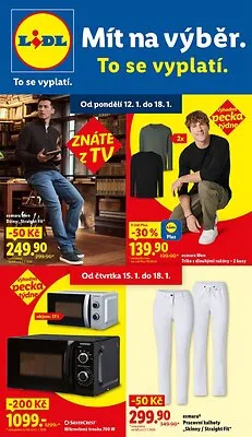 akční leták Lidl 12.1.2026-18.1.2026