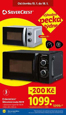 akční leták Lidl 12.1.2026-18.1.2026