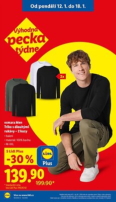 akční leták Lidl 12.1.2026-18.1.2026