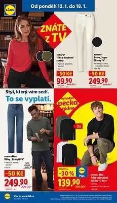 akční leták Lidl 12.1.2026-18.1.2026