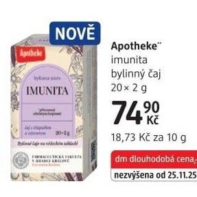 Čaj bylinný Apotheke