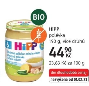 Dětská polévka Bio HiPP