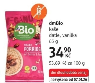 Kaše bez lepku dm Bio