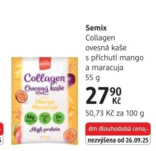 Kaše ovesná Semix