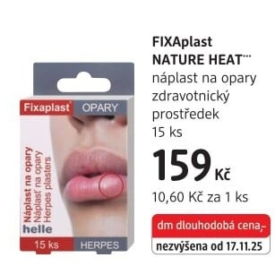 Náplast na opary Helle Fixaplast