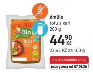 Tofu s kari dm Bio