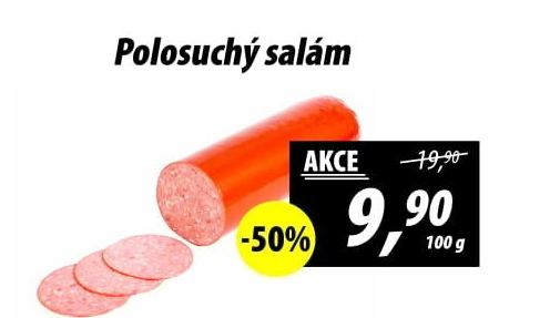 Polosuchý salám