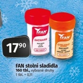 Sladidlo Fan