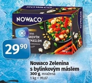 Zelenina s bylinkovým máslem mražená Premium Nowaco