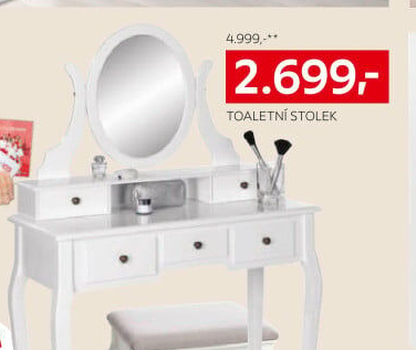 TOALETNÍ STOLEK