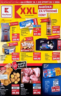 akční leták Kaufland 14.1.2026-20.1.2026