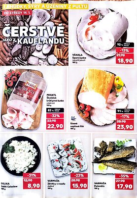 akční leták Kaufland 14.1.2026-20.1.2026