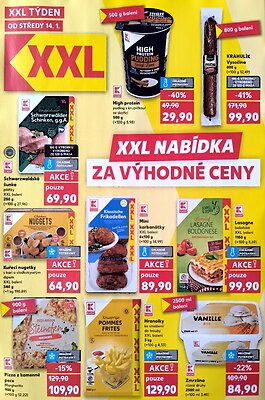 akční leták Kaufland 14.1.2026-20.1.2026