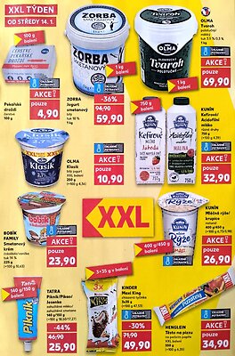 akční leták Kaufland 14.1.2026-20.1.2026