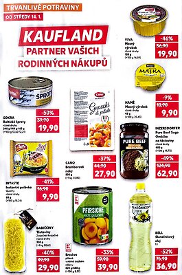 akční leták Kaufland 14.1.2026-20.1.2026
