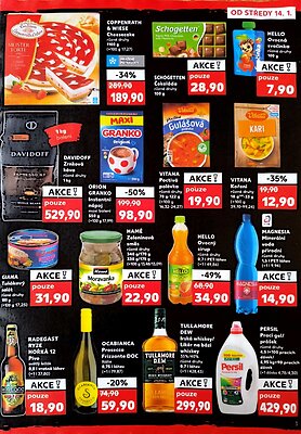 akční leták Kaufland 14.1.2026-20.1.2026