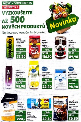 akční leták Kaufland 14.1.2026-20.1.2026