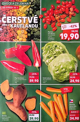 akční leták Kaufland 14.1.2026-20.1.2026