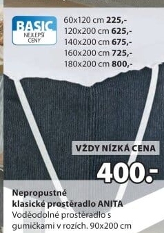 Chránič na matrace nepropustný
