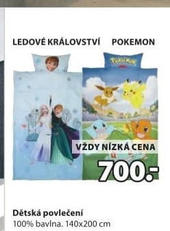 Dětské bavlněné povlečení