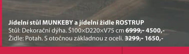 Jídelní židle Rostrup