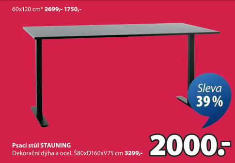 Psací stůl Stauning