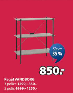 Regál Vandborg