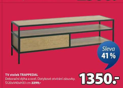 TV stolek Trappedal