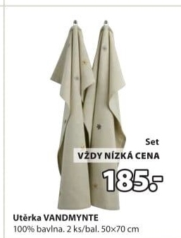 Utěrky látkové