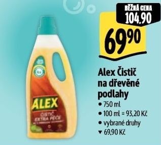 Čistič na podlahy Alex