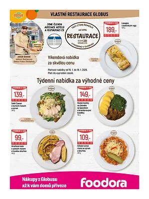 akční leták Globus 14.1.2026-20.1.2026