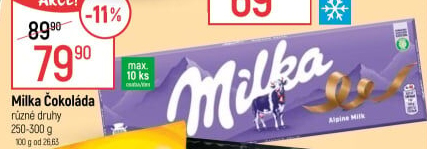 Čokoláda Milka