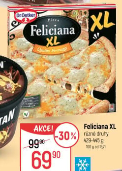 Pizza mražená FelicianaDr. Oetker