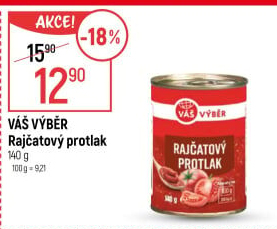 Rajčatový protlak Váš Výběr
