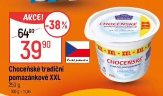 Tradiční pomazánkové Choceňské