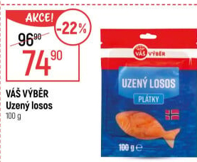 Uzený losos Váš Výběr