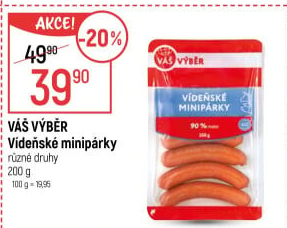 Vídeňské minipárky Váš Výběr