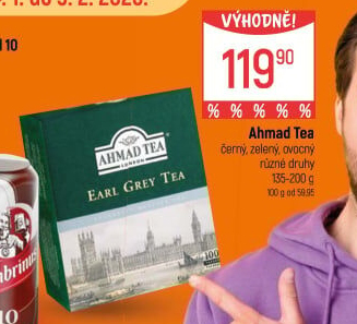 Čaj zelený Ahmad Tea