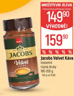 Instantní káva Jacobs Velvet