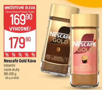 Instantní káva Nescafé Gold Original