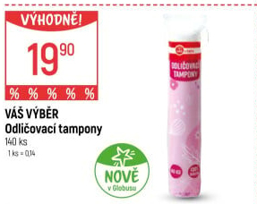 Odličovací tampony Váš Výběr
