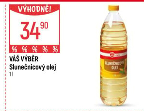 Olej slunečnicový Váš Výběr